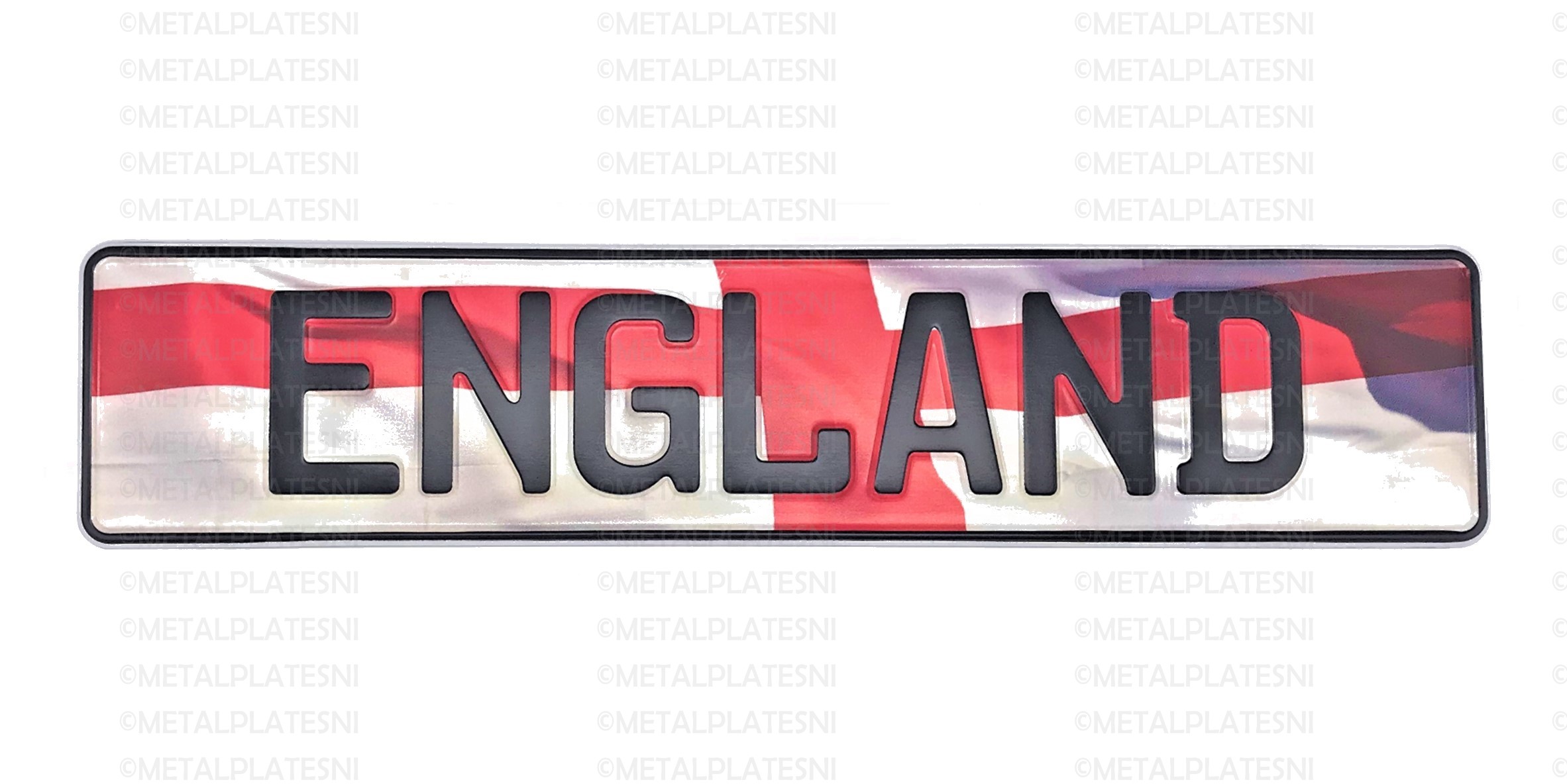 Metal Fun Plates | Flag England