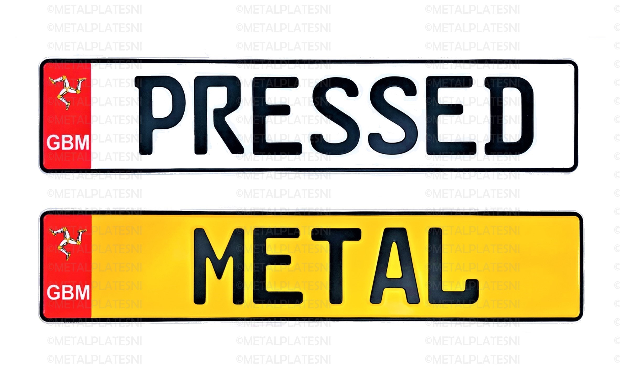 Metal Show Plates | Isle Of Man