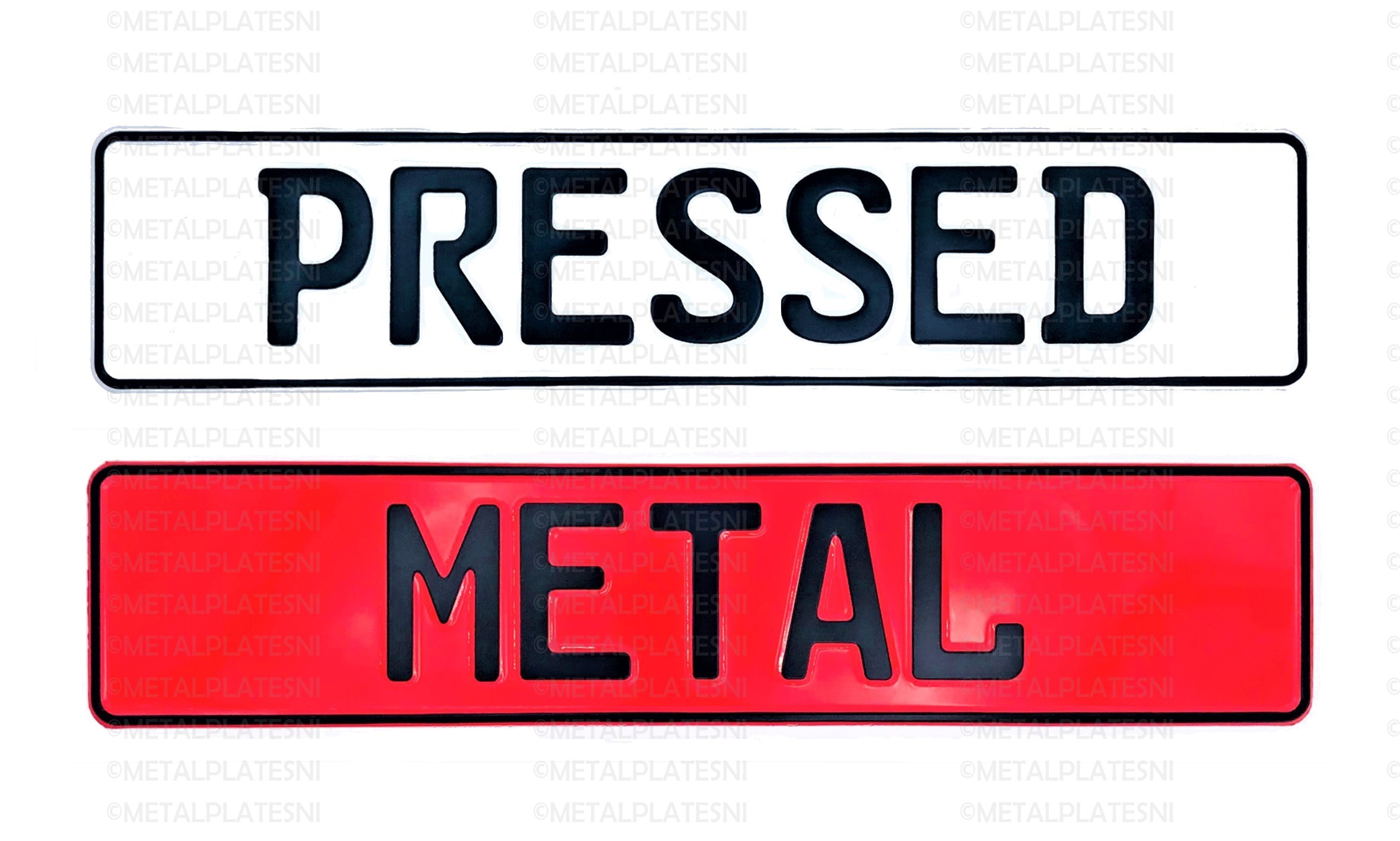 Metal Show Plates | Ireland Classic