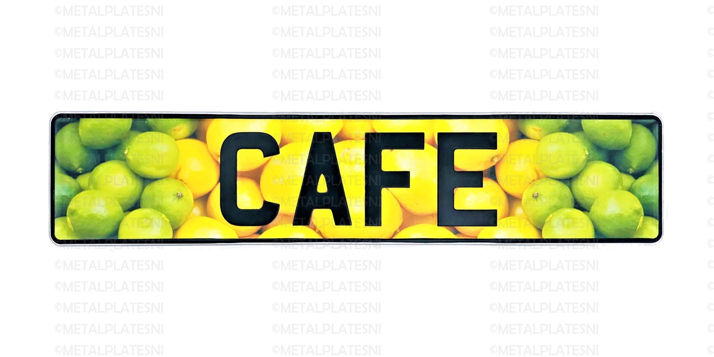 Metal Fun Plates | Lemons